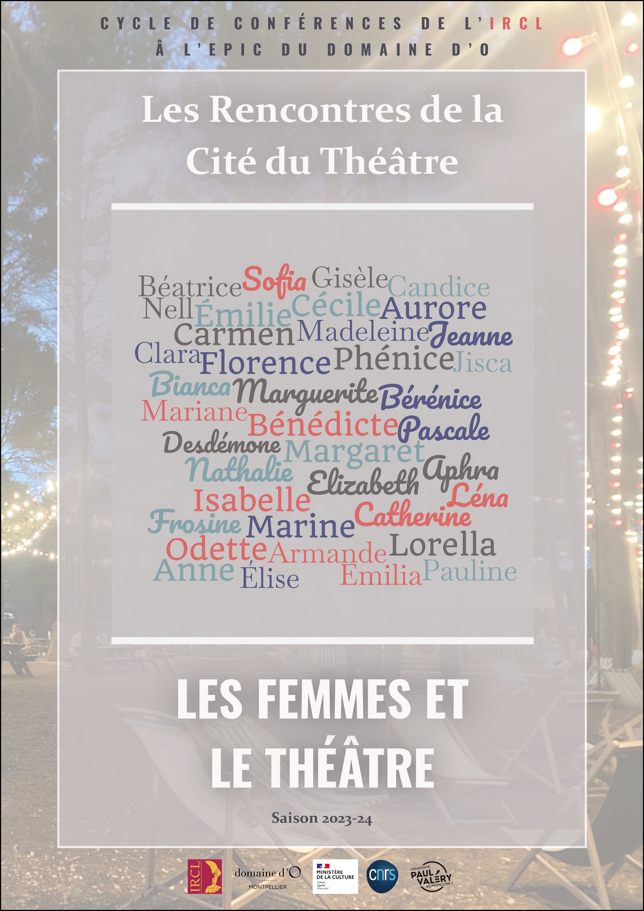 Visuel Partenariat IRCL les femmes et le théâtre 2