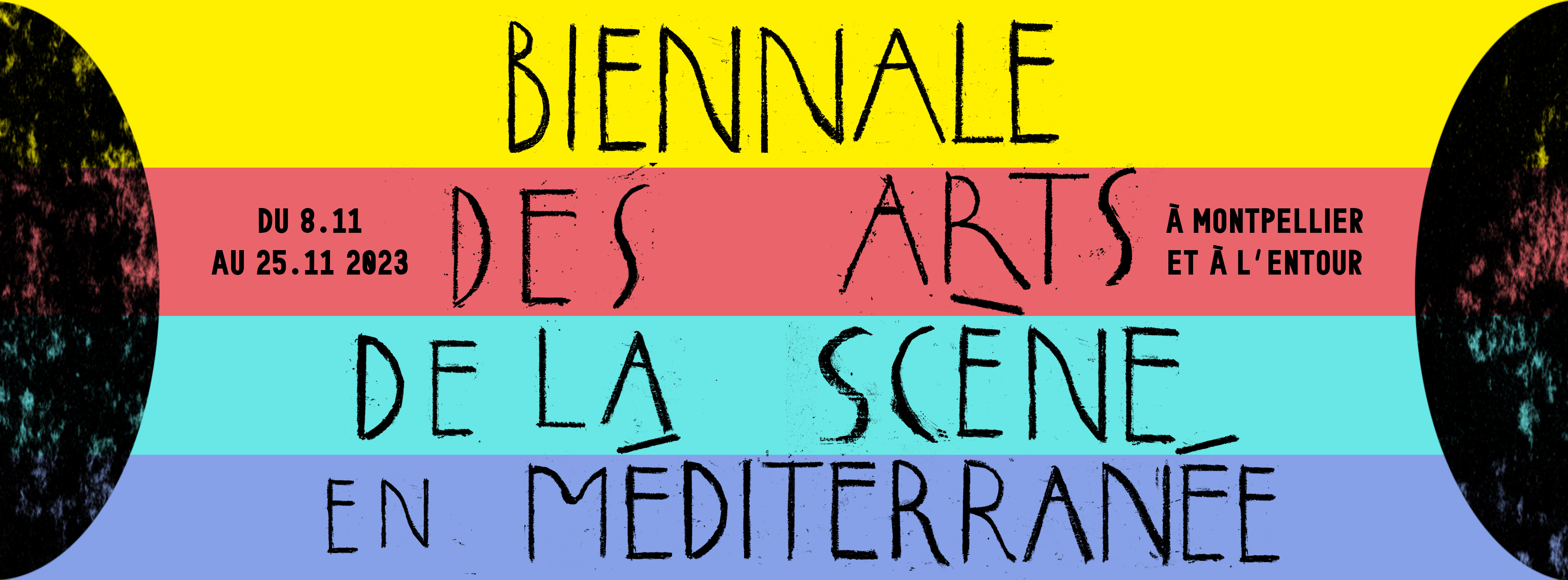 Visuel bandeau Biennale des arts en Méditerranée 2023