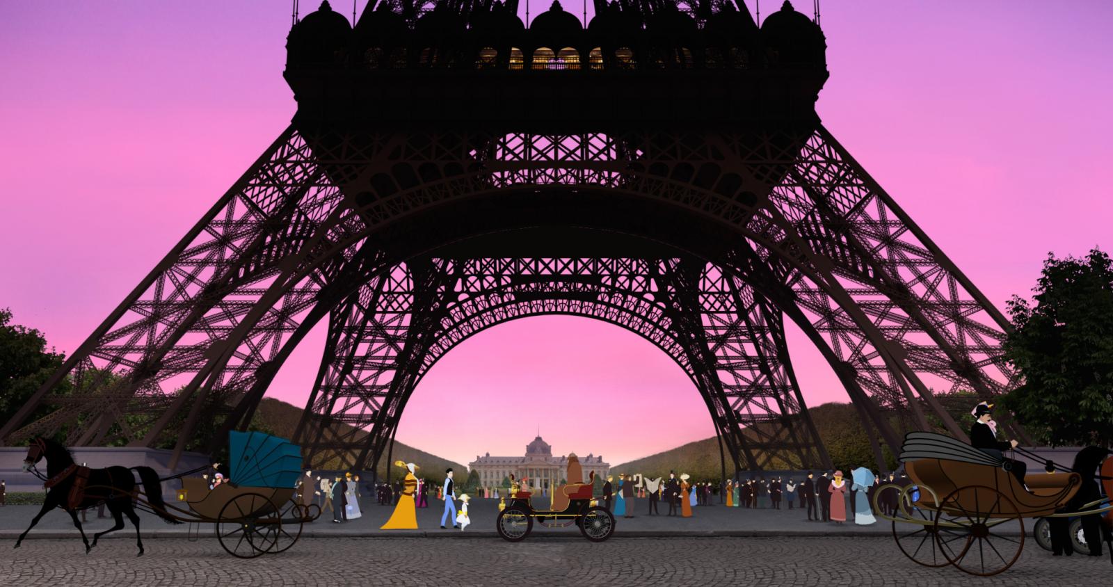 Photo film Dilili à Paris