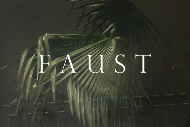 Photo Faust Fait, non dit