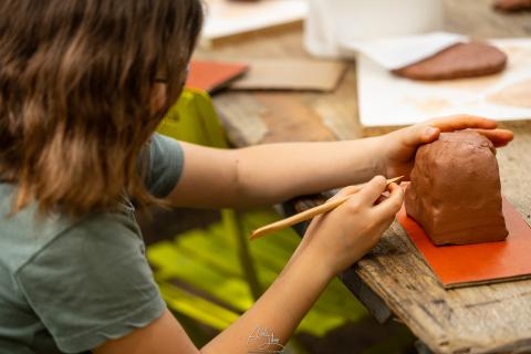 Saperlipopette 2023, retour 19 Atelier sculpture ARTFX