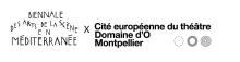 Double logo Biennale des Arts de la Scène en Méditerranée et Cité européenne