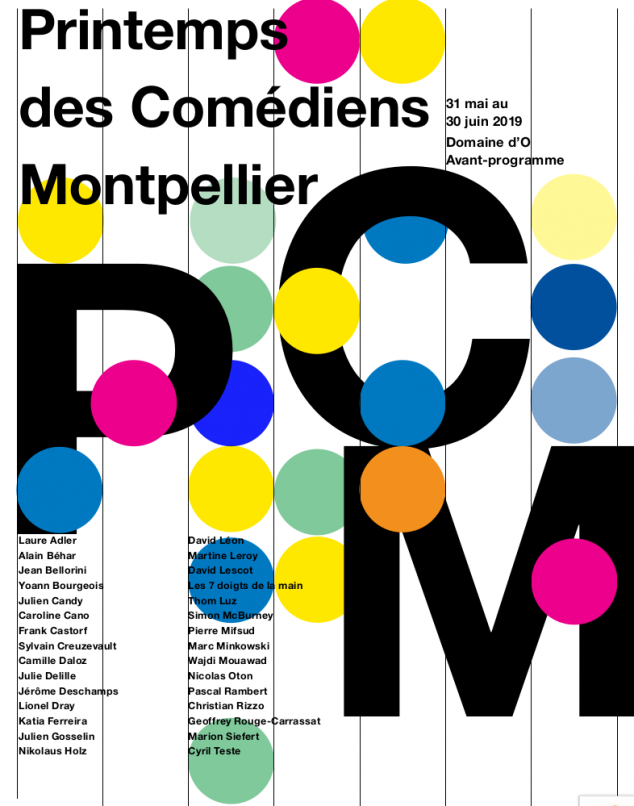 affiche printemps des comédiens