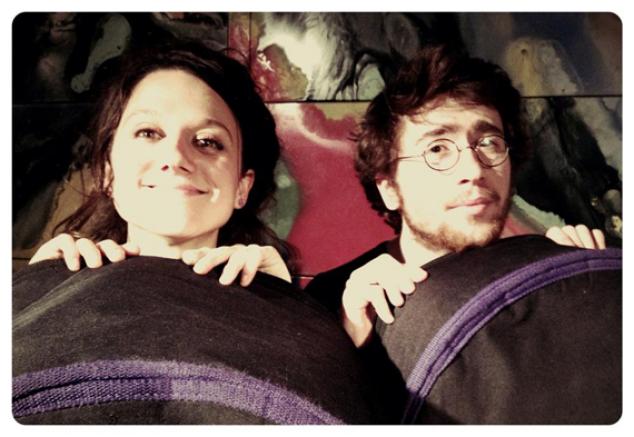 Duo Leïla Martial / Valentin Ceccaldi «Fil» Invité Théo Ceccaldi