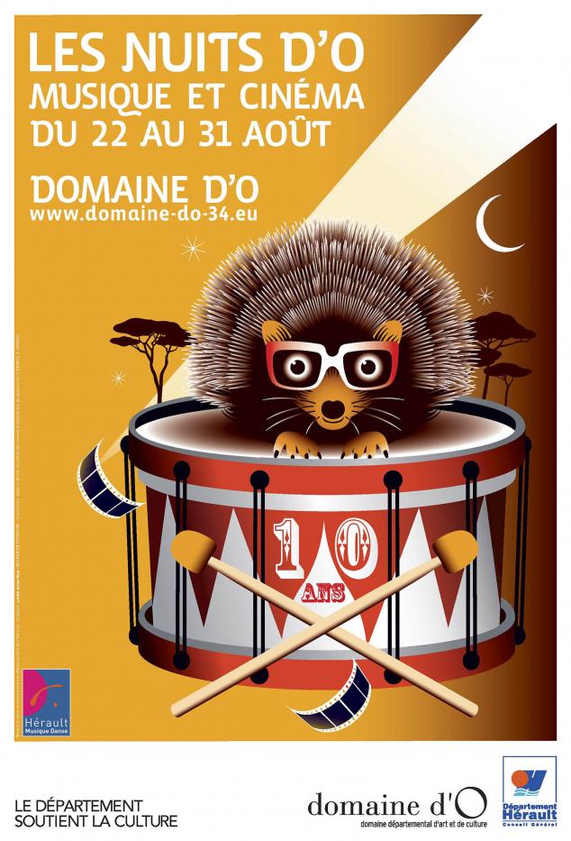 Affiche nuits d'o 2013