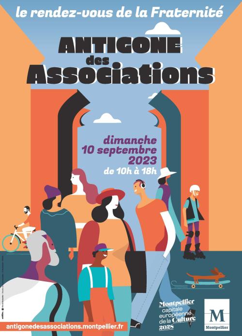Affiche Antigone des Assos 2023