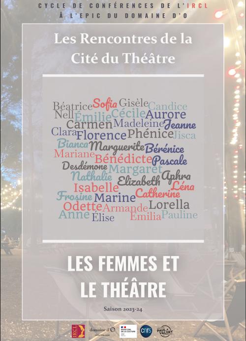 Visuel Partenariat IRCL les femmes et le théâtre 2