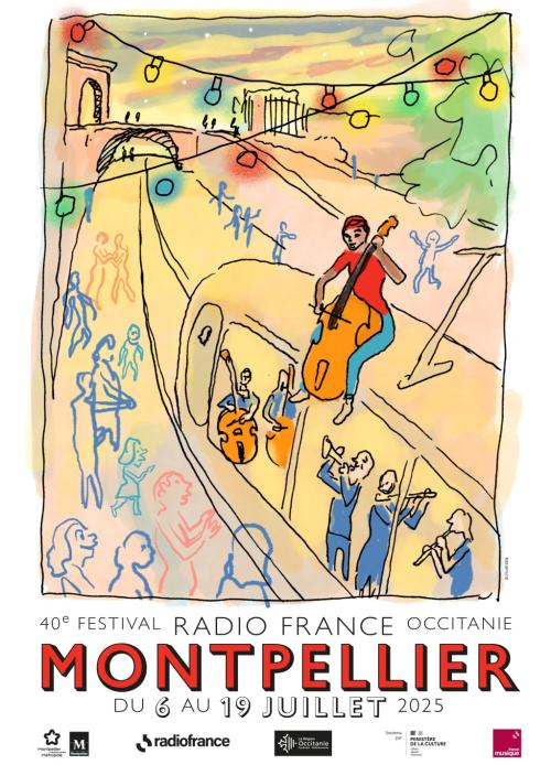 Affiche festival Radio France 2025